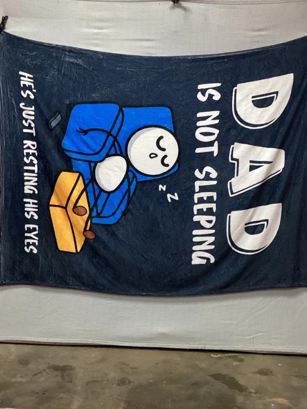 Funny throw blanket
